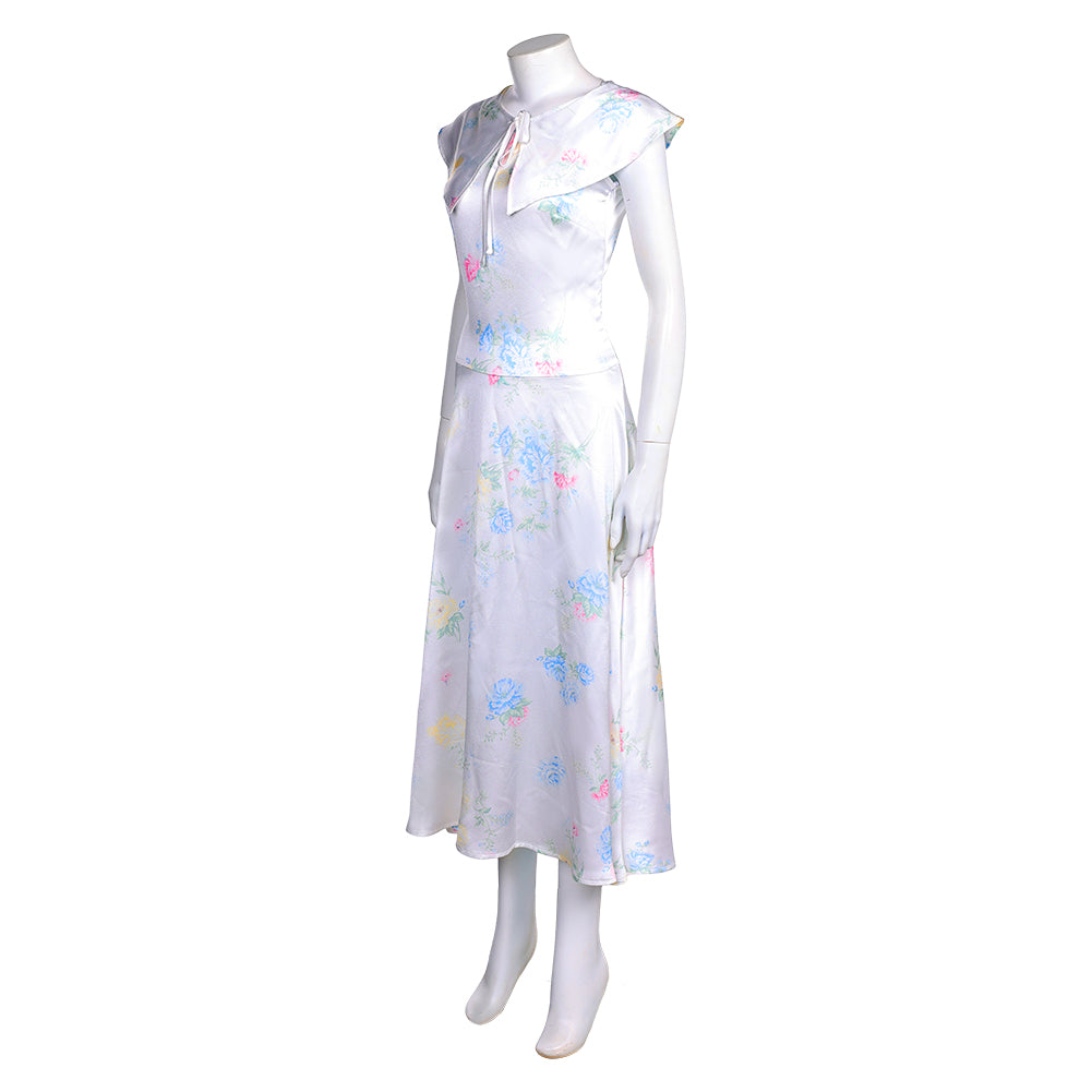 Downton Abbey 3: Le Grand Final(2025) Lady Mary Crawley Robe Blanche Cosplay Costume
