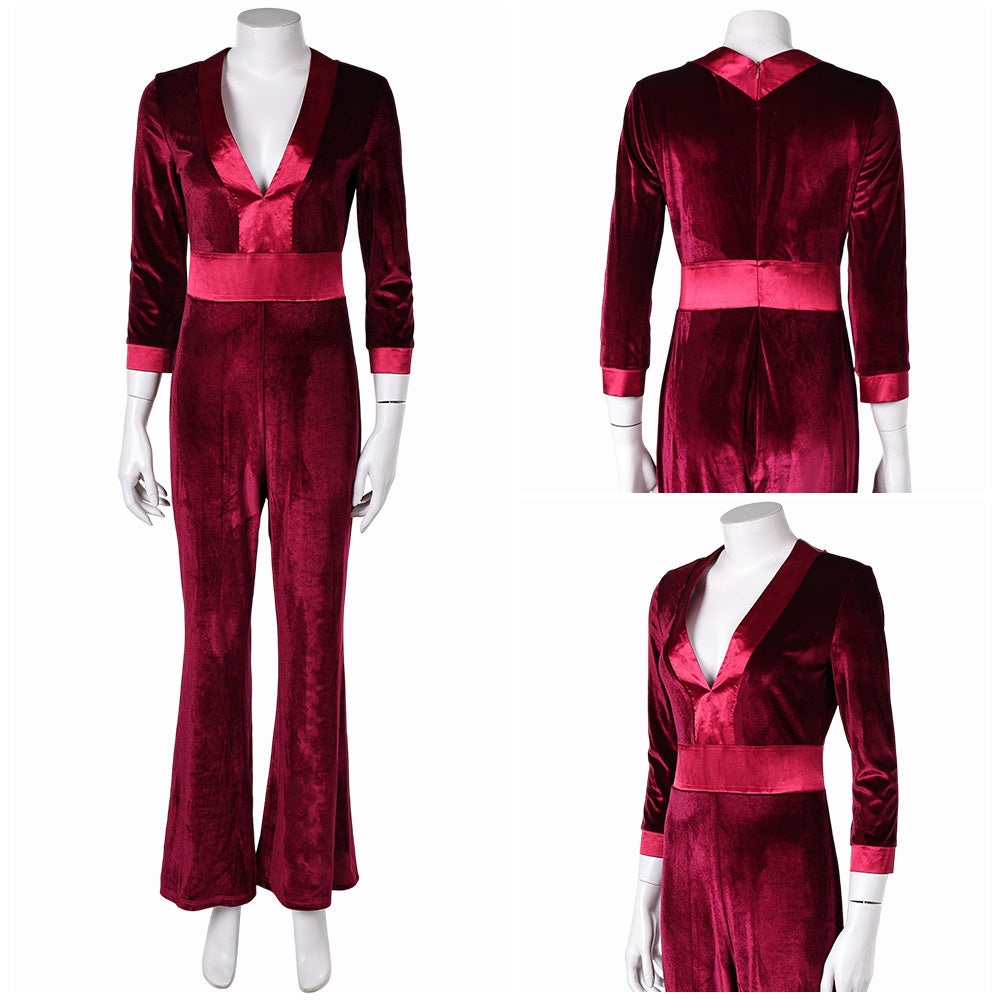 Drop(2025) Violet Tenue Rouge Cosplay Costume