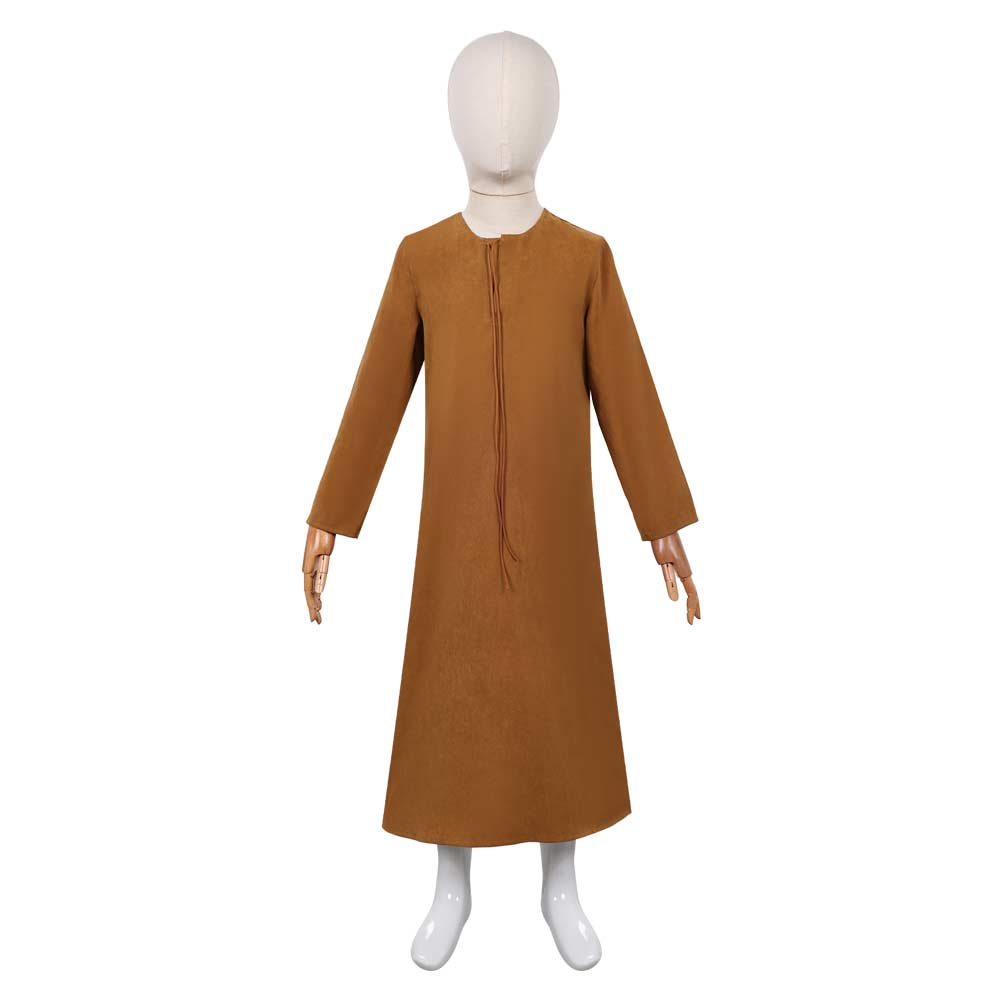 Enfant A Knight of the Seven Kingdoms(2026) Egg Tenue Brune avec Cape Cosplay Costume