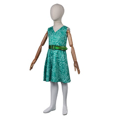 Enfant Film Vice-Versa 2(2024) Disgust Robe Cosplay Costume Ver.2
