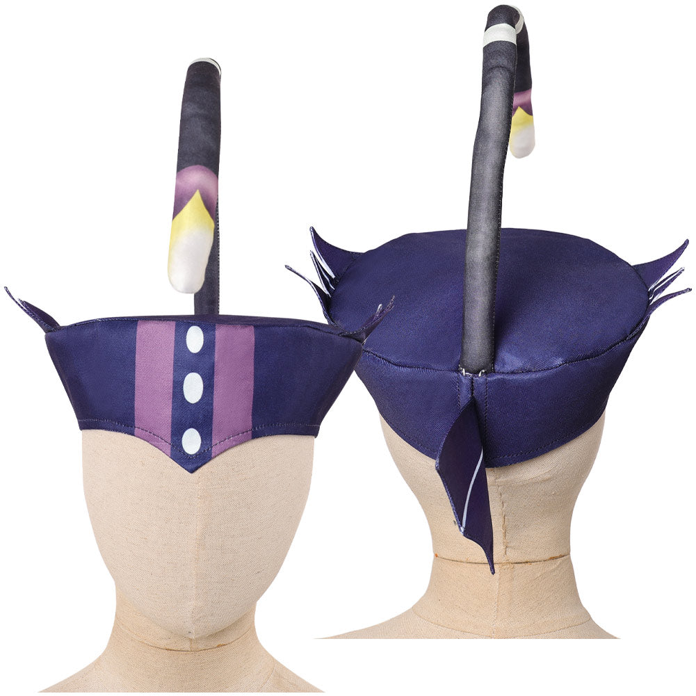 Enfant Hazbin Hotel 2(2025) Baxter Chapeau Cosplay Accessoire
