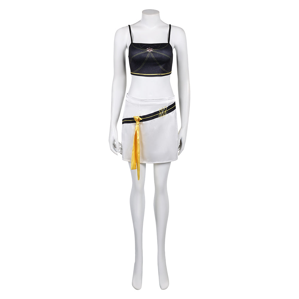 Enfant KPop Demon Hunters(2025) Huntrix Mira Golden Tenue Cosplay Costume