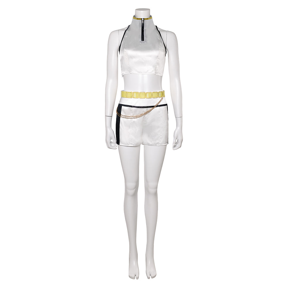 Enfant KPop Demon Hunters(2025) Huntrix Rumi Golden Tenue Cosplay Costume