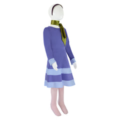 Enfant Scooby Doo Where Are You Daphne Blake Cosplay Costume