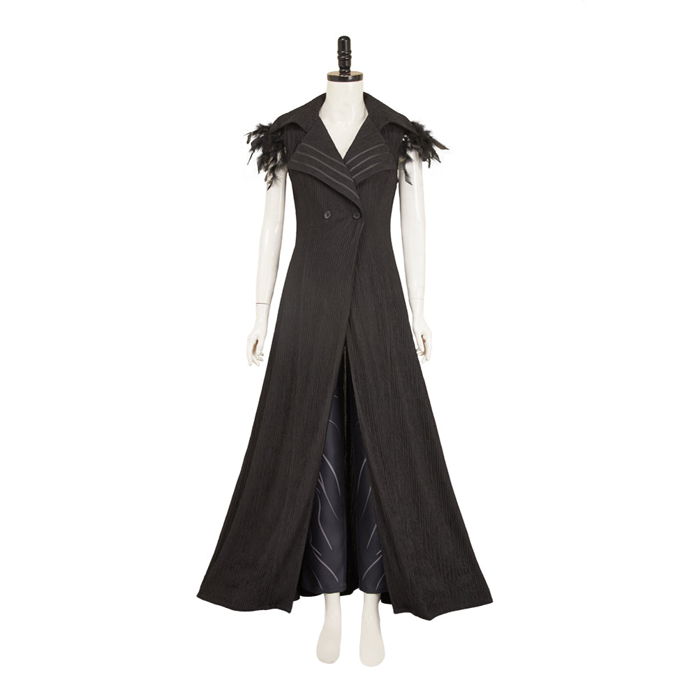 Enfant Wicked: For Good(2025) Elphaba Tenue sans Manches Cosplay Costume