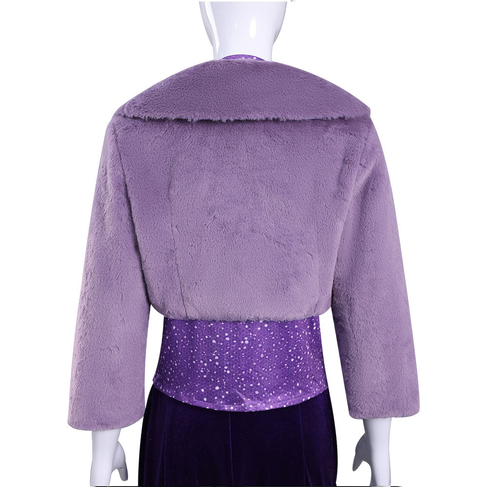 Enfant Zootopia 2(2025) Gazelle Tenue Violette Cosplay Costume