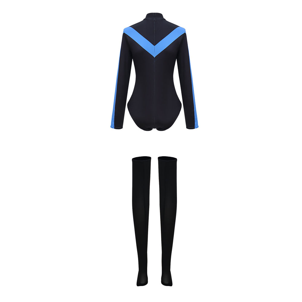 Femme Batman(2026) Nightwing Tenue Bleue Cosplay Costume