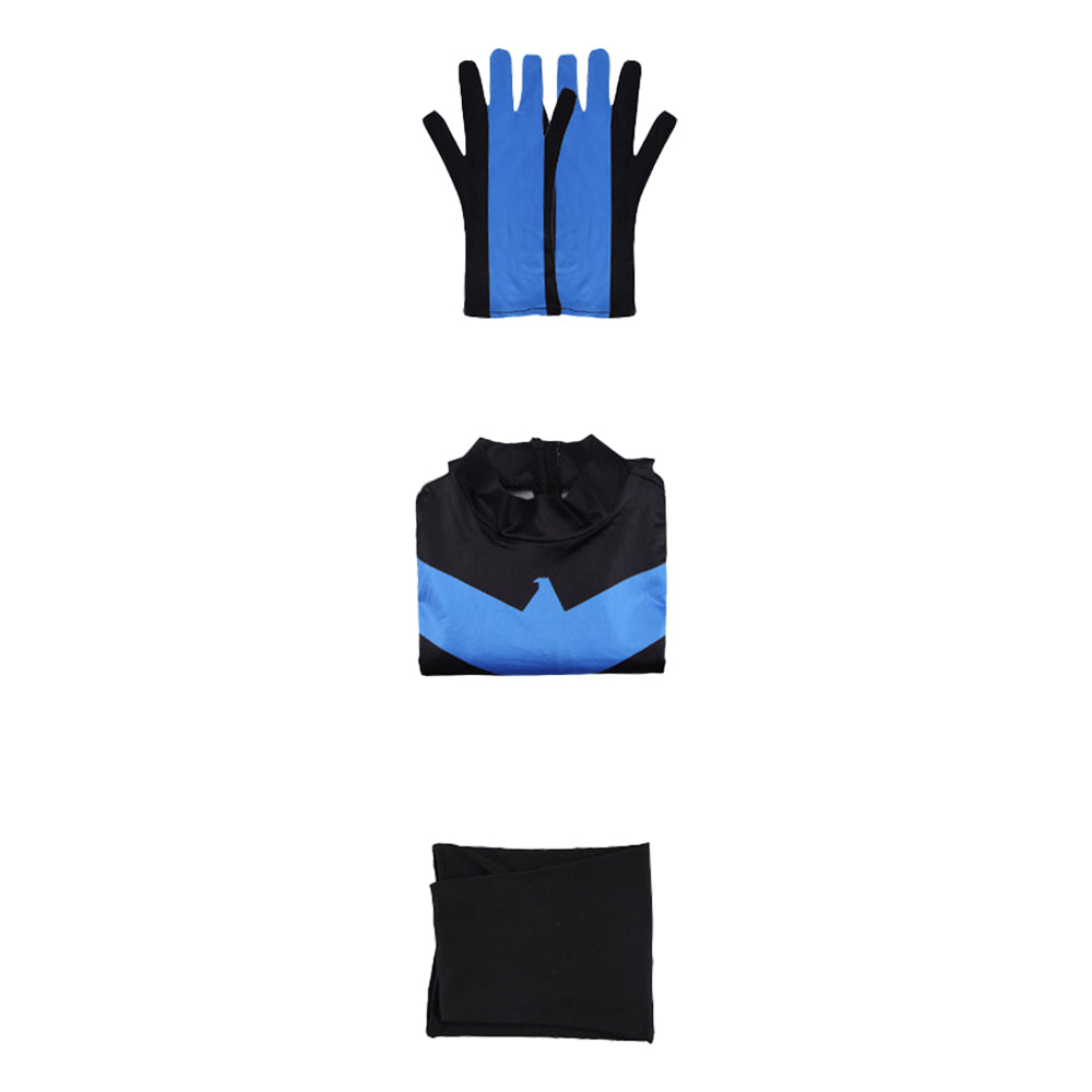 Femme Batman(2026) Nightwing Tenue Bleue Cosplay Costume