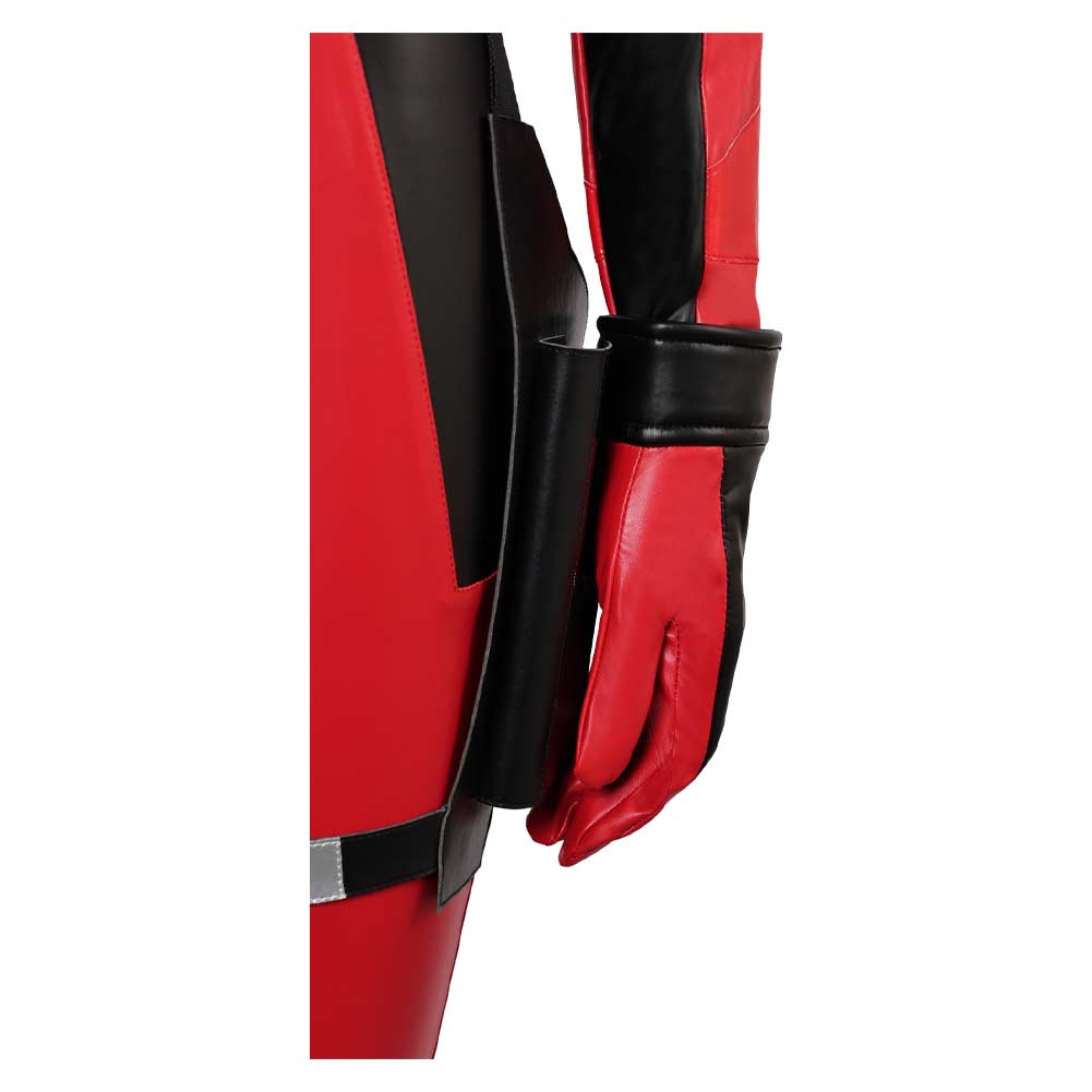 Femme Deadpool & Wolverine(2024) Deadpool Wade Wilson Combinaison Rouge Cosplay Costume