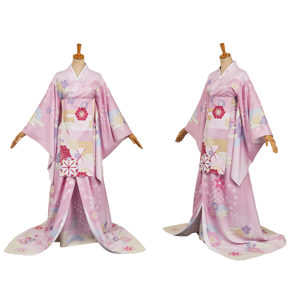 Femme Hazbin Hotel 2(2025) Angel Dust Yukata Rose Cosplay Costume