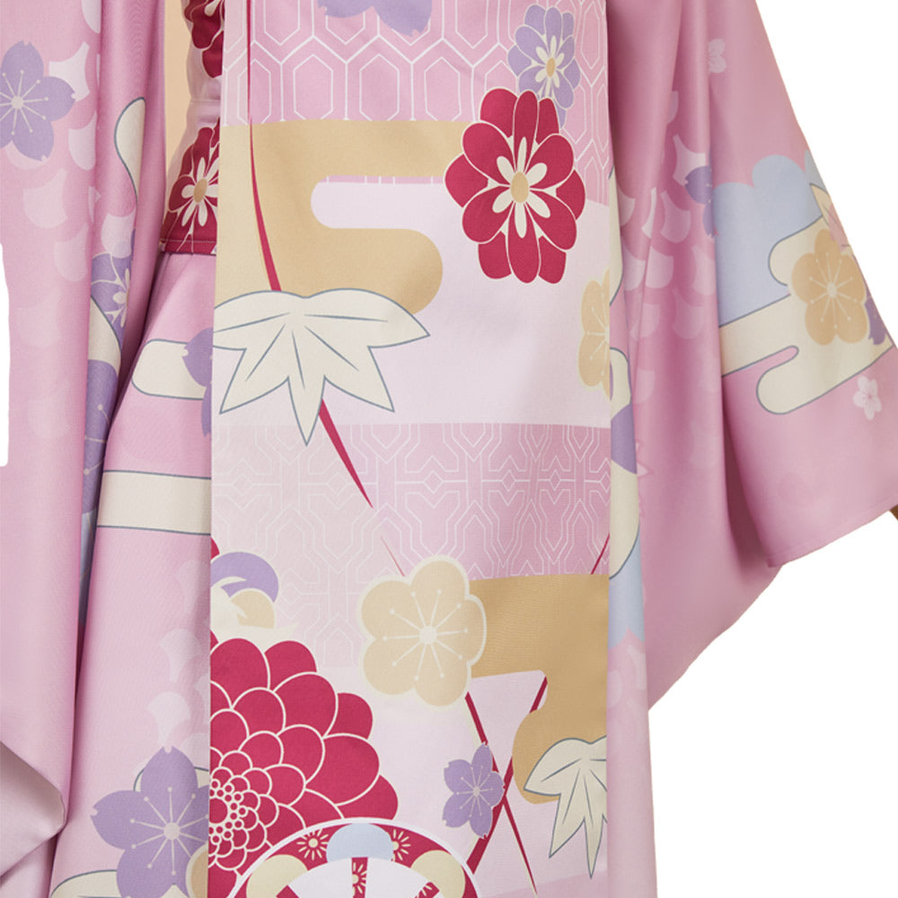 Femme Hazbin Hotel 2(2025) Angel Dust Yukata Rose Cosplay Costume