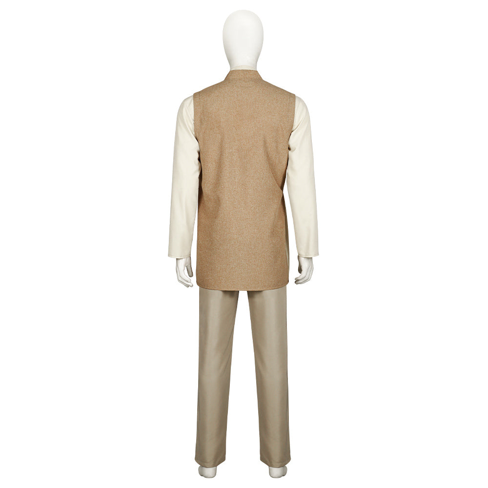 Film Sol Jedi Tenue Beige Cosplay Costume