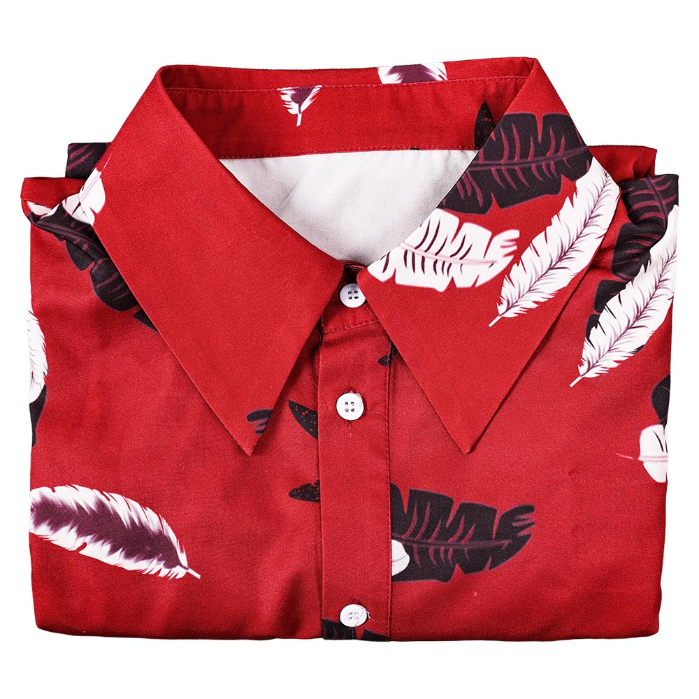 Film The Fall Guy(2024) Jody Moreno Chemise Imprimée Rouge Cosplay Costume