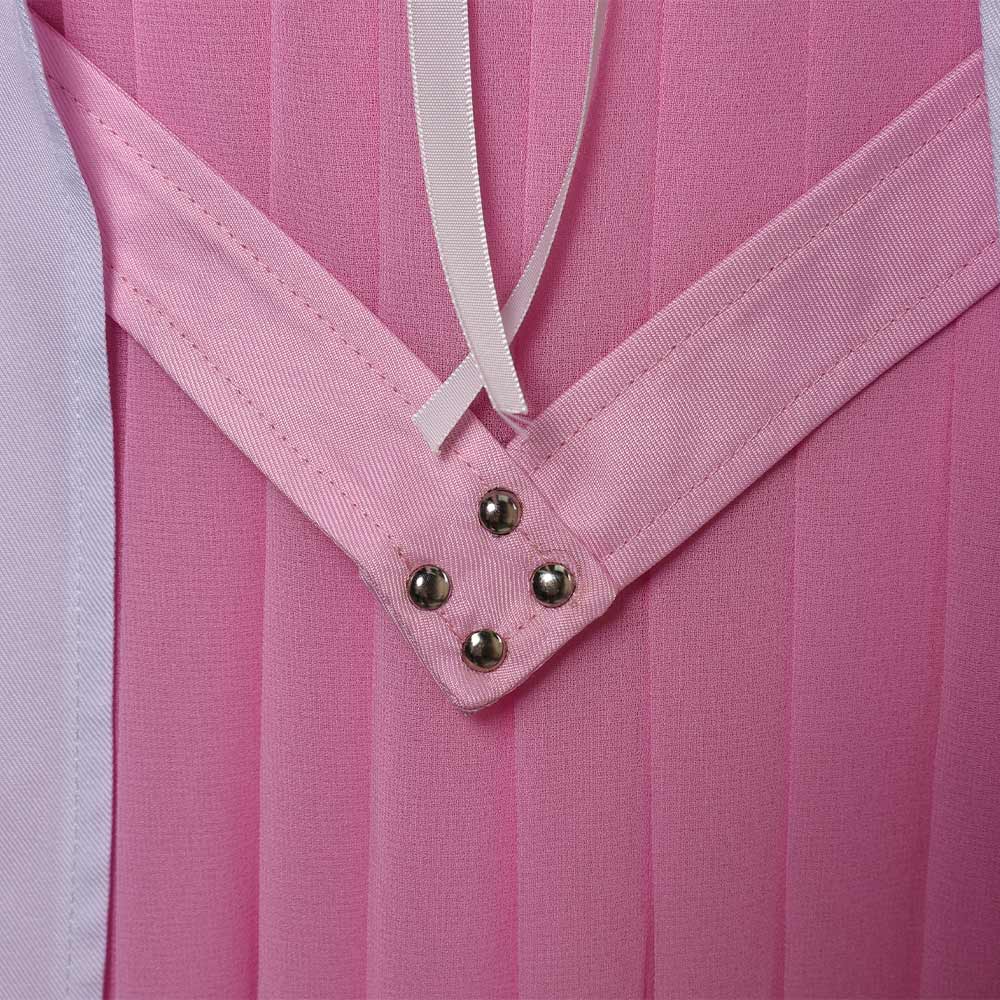 Final Fantasy VII: Remake FF7 FF VII Aerith Gainsborough Tenue Rose Cosplay Costume