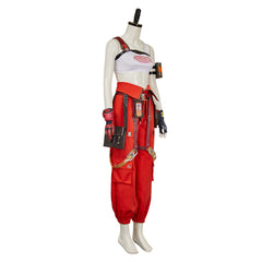 FragPunk(2025) Nitro Tenue Blanche et Orange Cosplay Costume