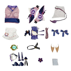 Genshin Impact Yumemizuki Mizuki Cosplay Costume