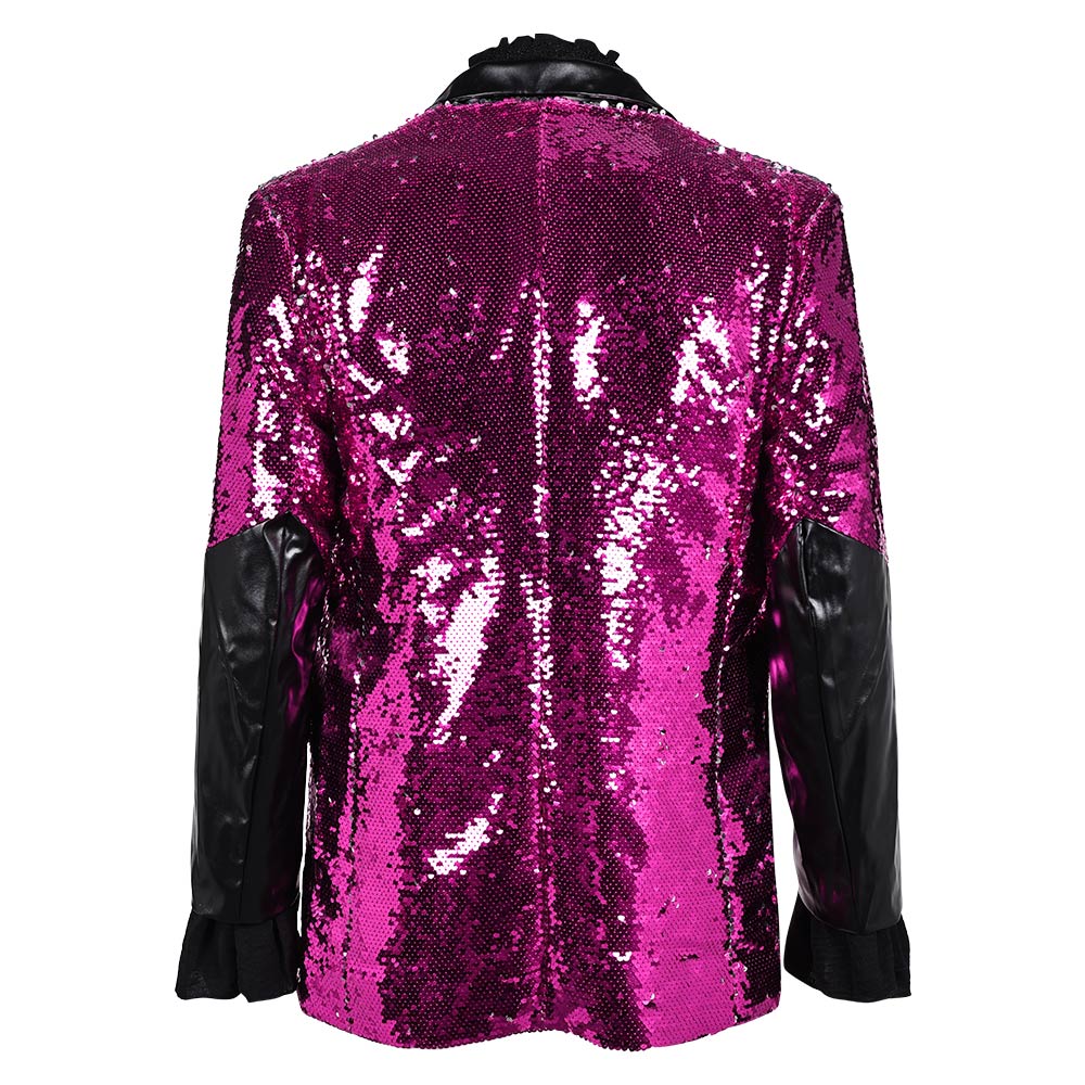 Ghost: Rite Here Rite Now Papa Nihil Ensemble Veste Violette Cosplay Costume