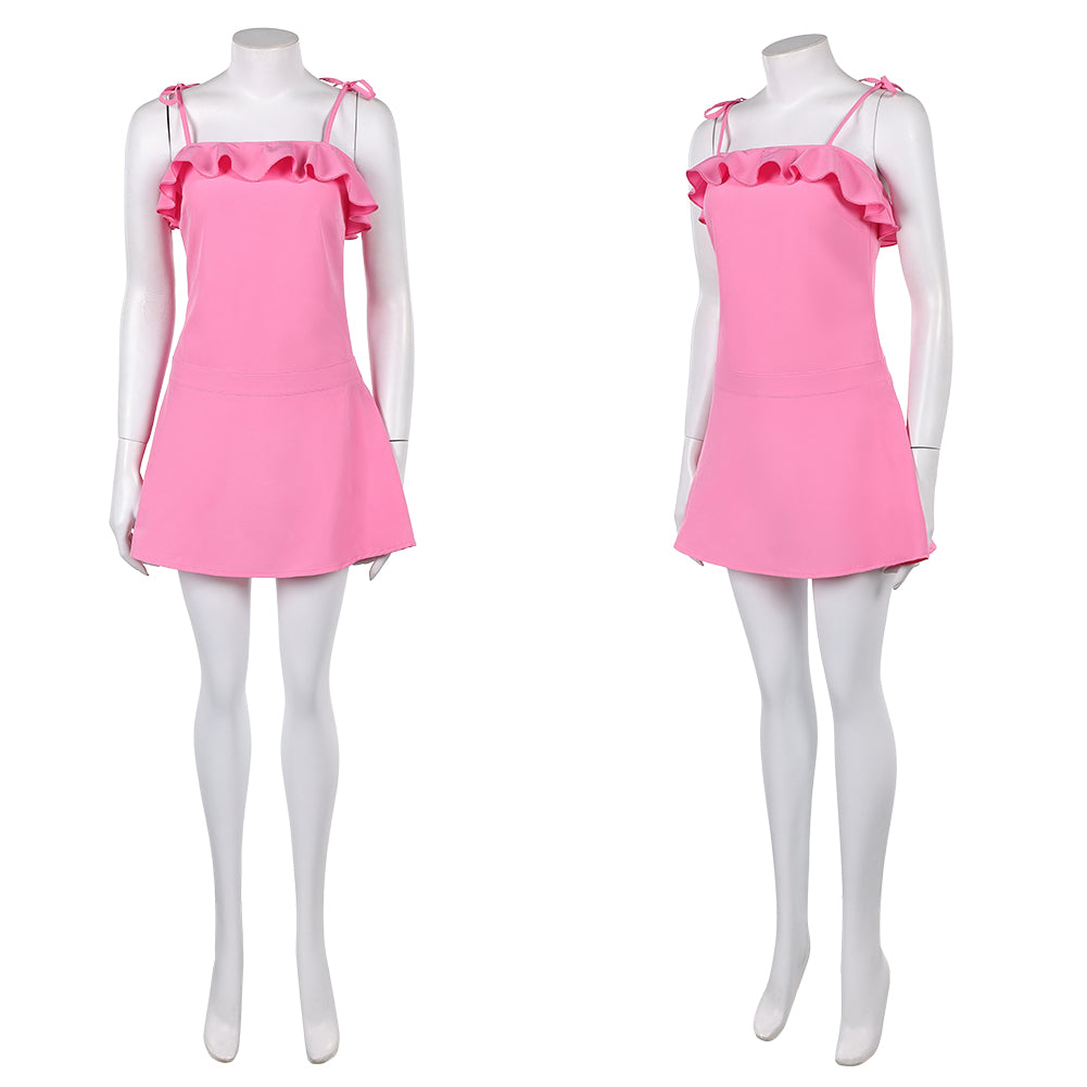 GOAT(2026) Adi et Ari Robe Rose Cosplay Costume