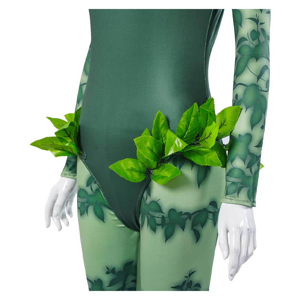 Harley Quinn Poison Ivy Tenue Verte Cosplay Costume