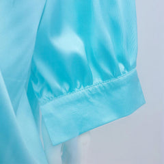 Haunted Mansion Ghost Bride Robe Bleue Cosplay Costume