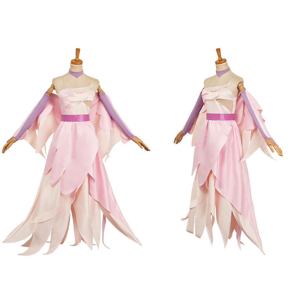 Hazbin Hotel 2 Velvette Tenue Rose Cosplay Costume