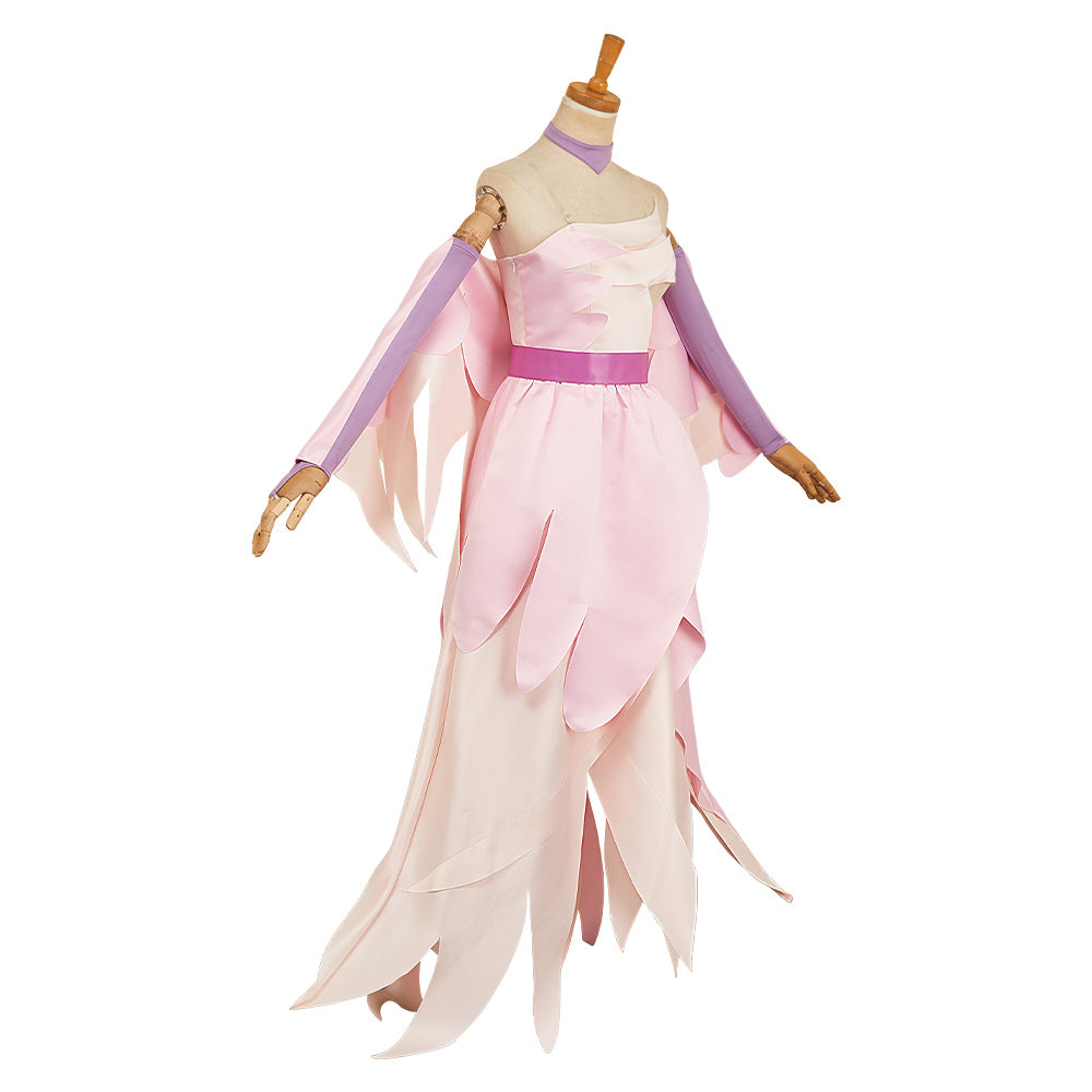 Hazbin Hotel 2 Velvette Tenue Rose Cosplay Costume
