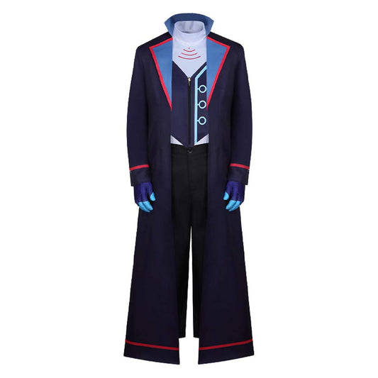 Hazbin Hotel 2 Vox Tenue Noire Cosplay Costume Ver.2