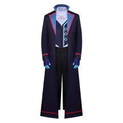 Hazbin Hotel 2 Vox Tenue Noire Cosplay Costume Ver.2
