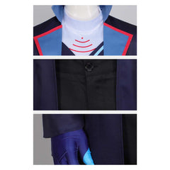 Hazbin Hotel 2 Vox Tenue Noire Cosplay Costume Ver.2