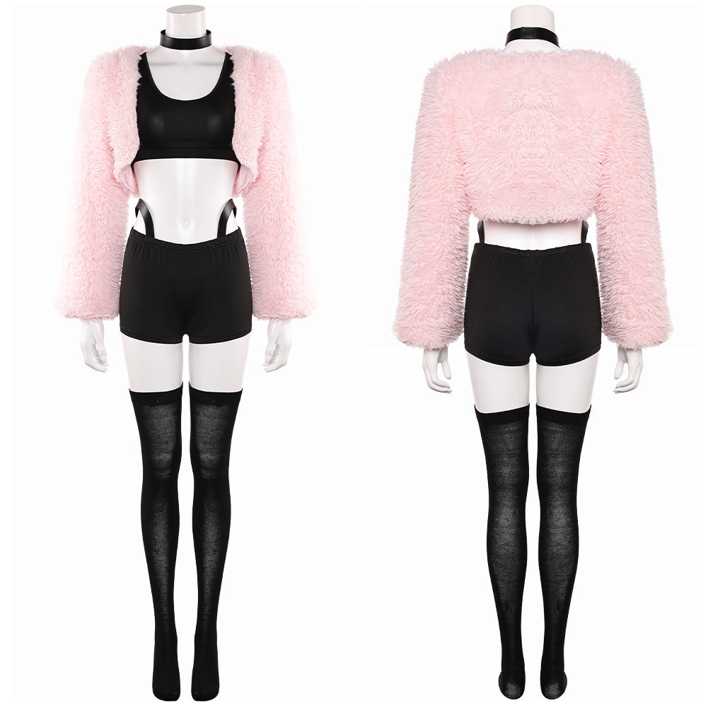 Hazbin Hotel 2(2025) Angel Dust Tenue Rose Cosplay Costume