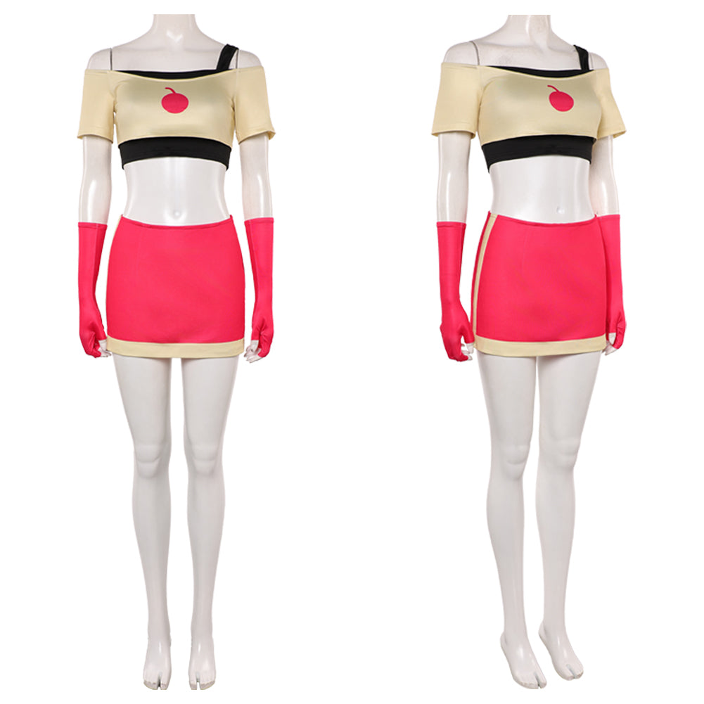 Hazbin Hotel 2(2025) Cherri Bomb Cosplay Costume