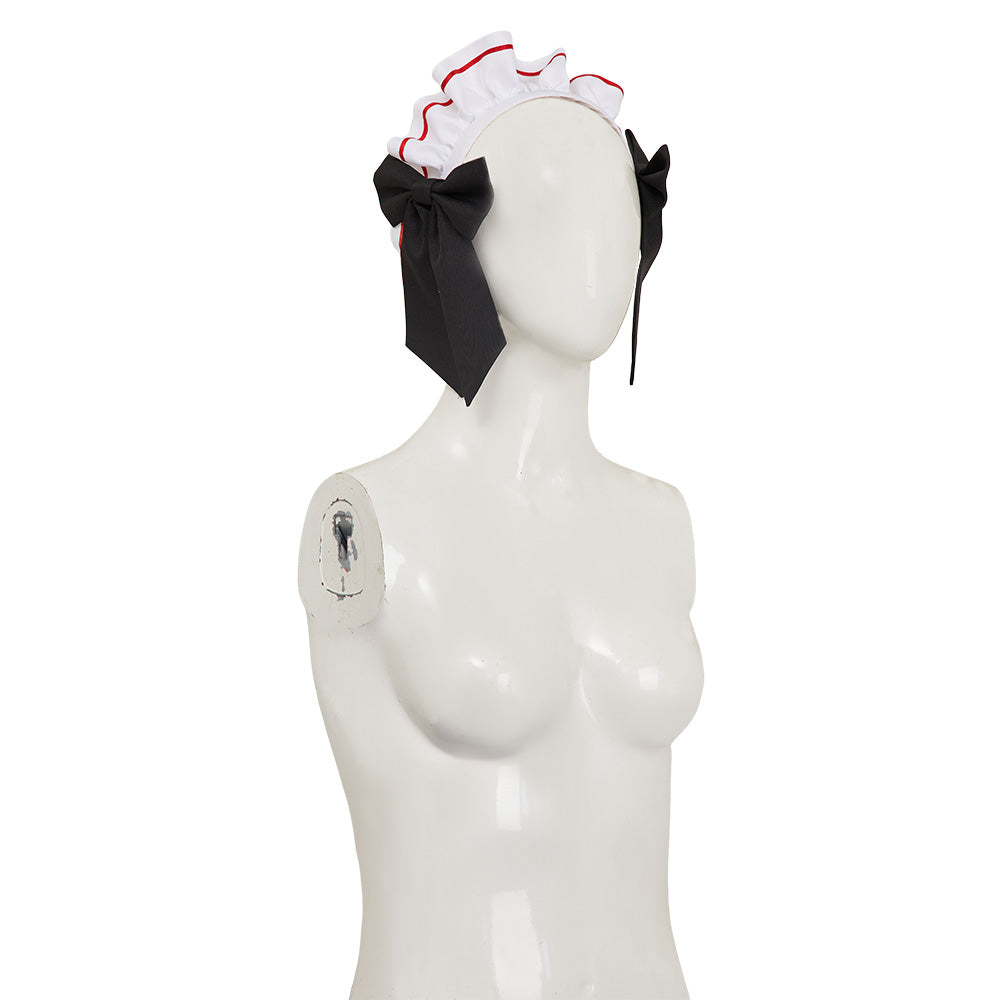 Hazbin Hotel 2(2025) Cherri Bomb Ensemble Maid Robe Rouge Cosplay Costume