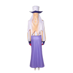 Hazbin Hotel 2(2025) Sir Pentious Tenue Blanche et Violette Cosplay Costume