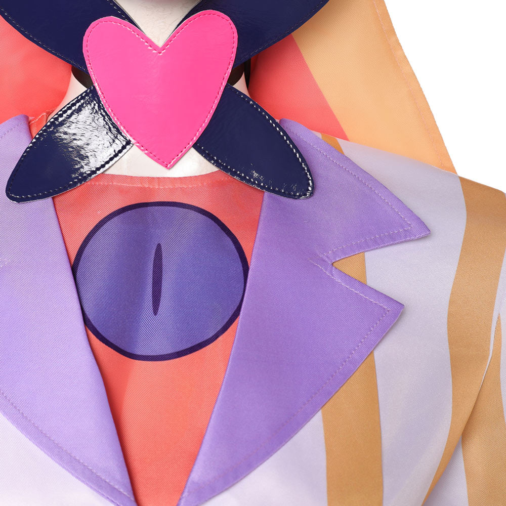Hazbin Hotel 2(2025) Sir Pentious Tenue Blanche et Violette Cosplay Costume