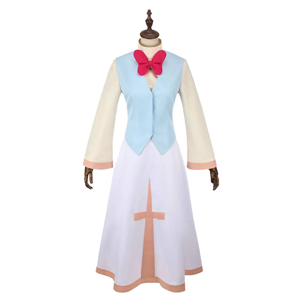 Hazbin Hotel 2(2025) St. Peter Tenue Bleu et Jaune Cosplay Costume