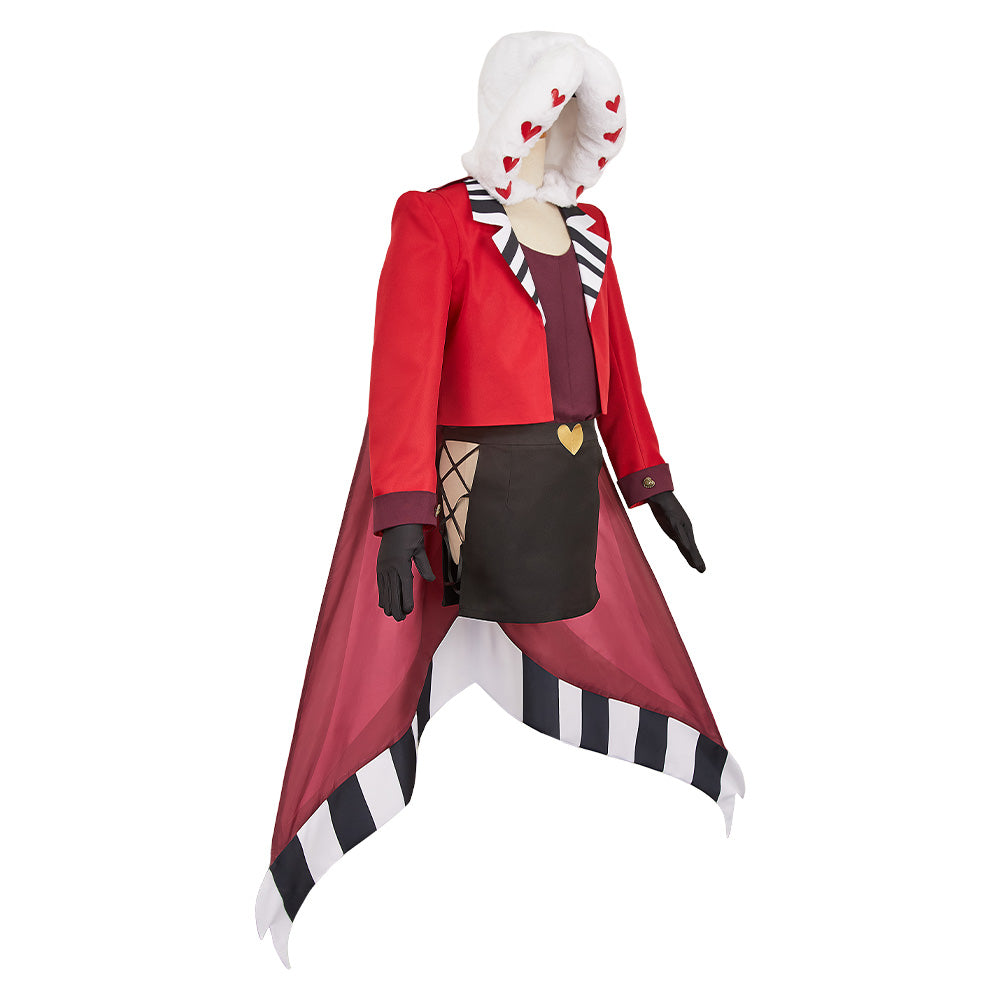 Hazbin Hotel 2(2025) Valentino Tenue Rouge Courte Cosplay Costume