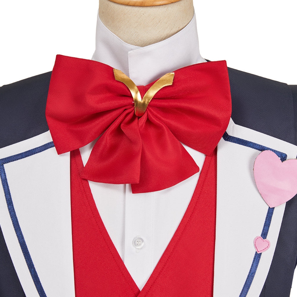 Hazbin Hotel 2(2025) Vox Tenue de Majordome Rouge Cosplay Costume