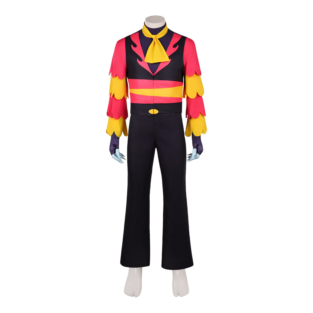 Hazbin Hotel 2(2025) Vox Tenue Noire Cosplay Costume