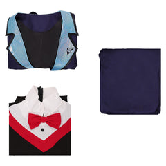 Hazbin Hotel Saison 2(2025) Vox Tenue Bleue Cosplay Costume
