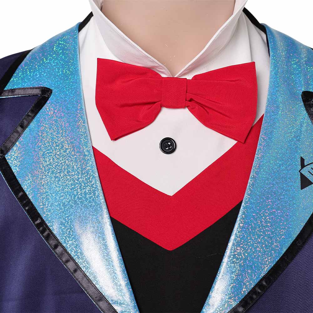 Hazbin Hotel Saison 2(2025) Vox Tenue Bleue Cosplay Costume