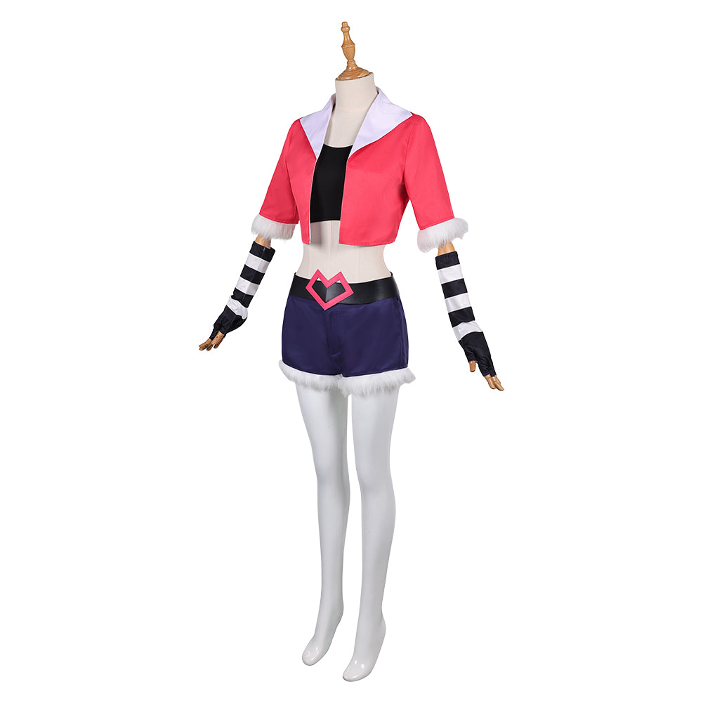 Helluva Boss 3(2025) Velvette Tenue Rouge et Noire Cosplay Costume