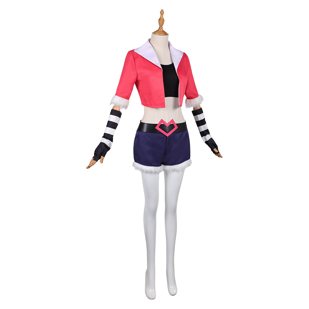 Helluva Boss 3(2025) Velvette Tenue Rouge et Noire Cosplay Costume
