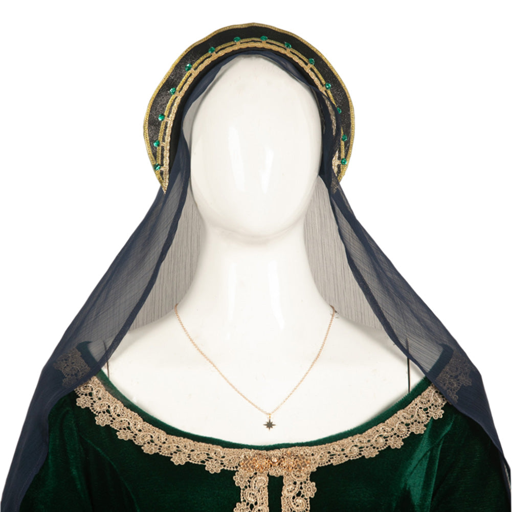 House of The Dragon Alicent Hightower Tenue Verte Cosplay Costume