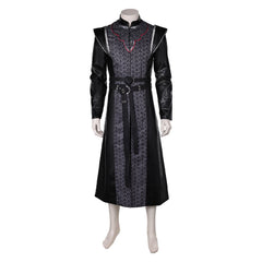 House of The Dragon Daemon Targaryen Tenue Noire Cosplay Costume