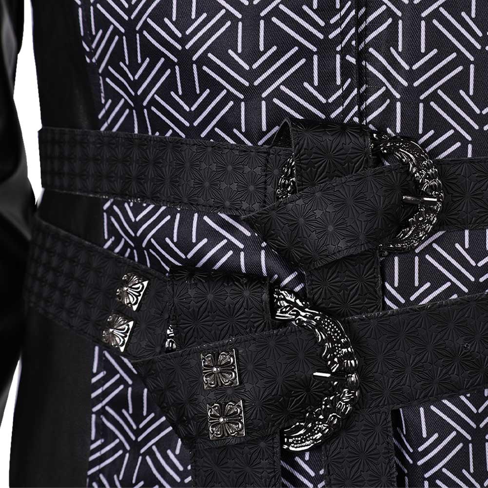 House of The Dragon Daemon Targaryen Tenue Noire Cosplay Costume
