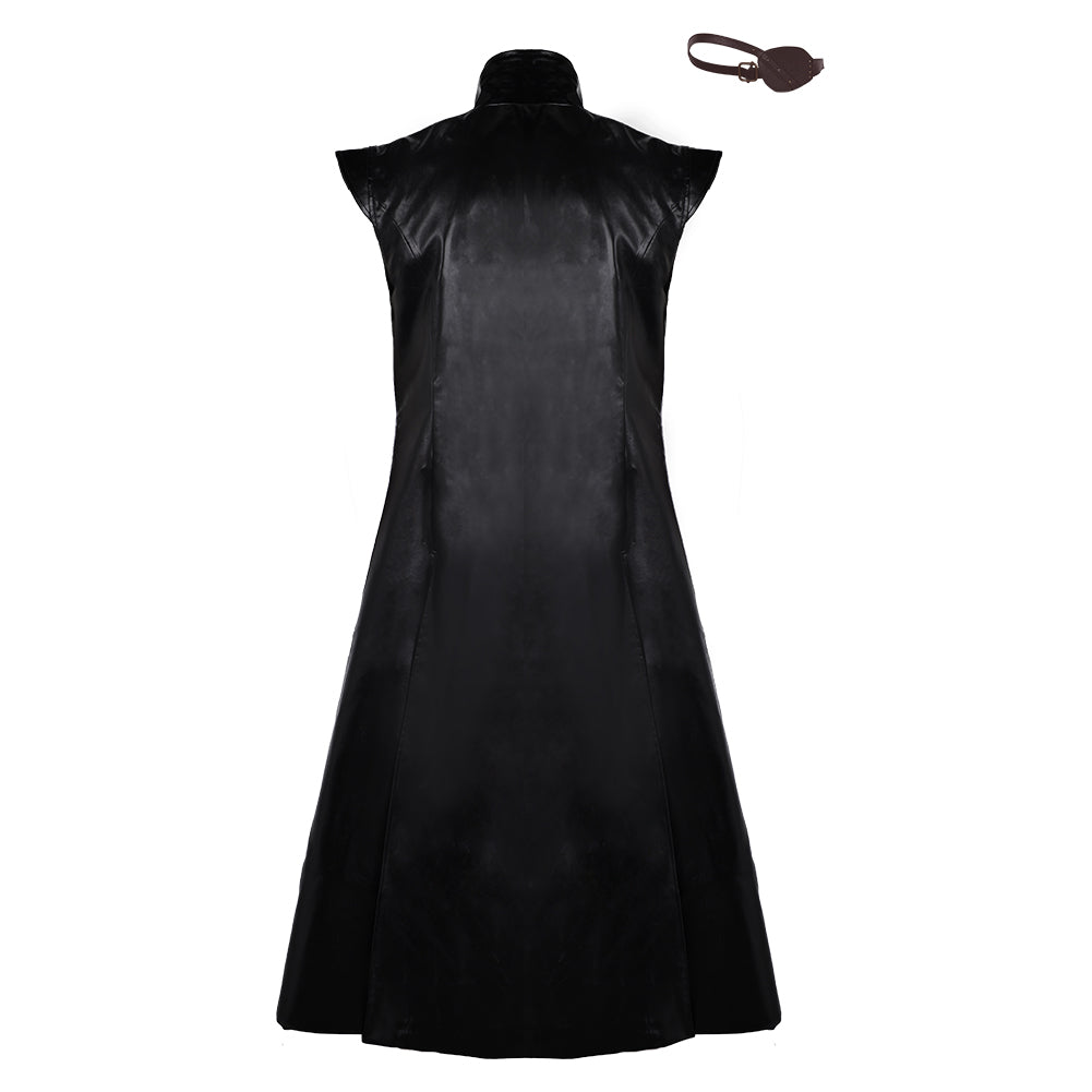 House of The Dragon Prince Aemond Targaryen Cape+Masque pour Les Yeux Cosplay Costume