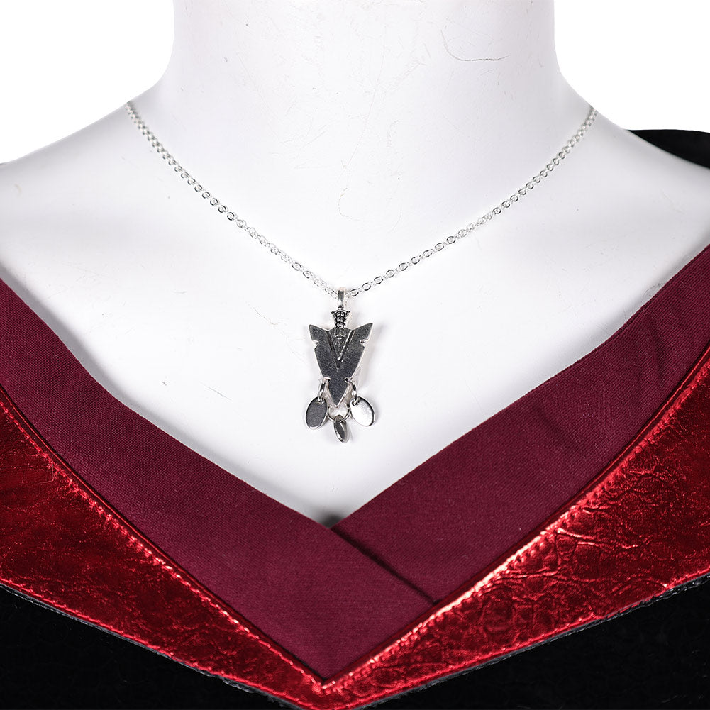 House of The Dragon Rhaenys Targaryen Robe Noire Cosplay Costume