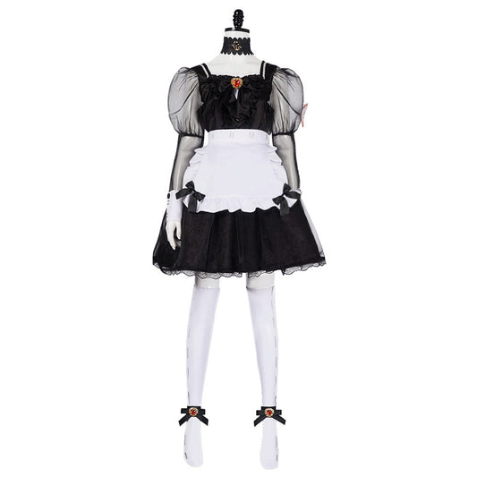 Identity V Priestess Crimson Robe Noire Cosplay Costume