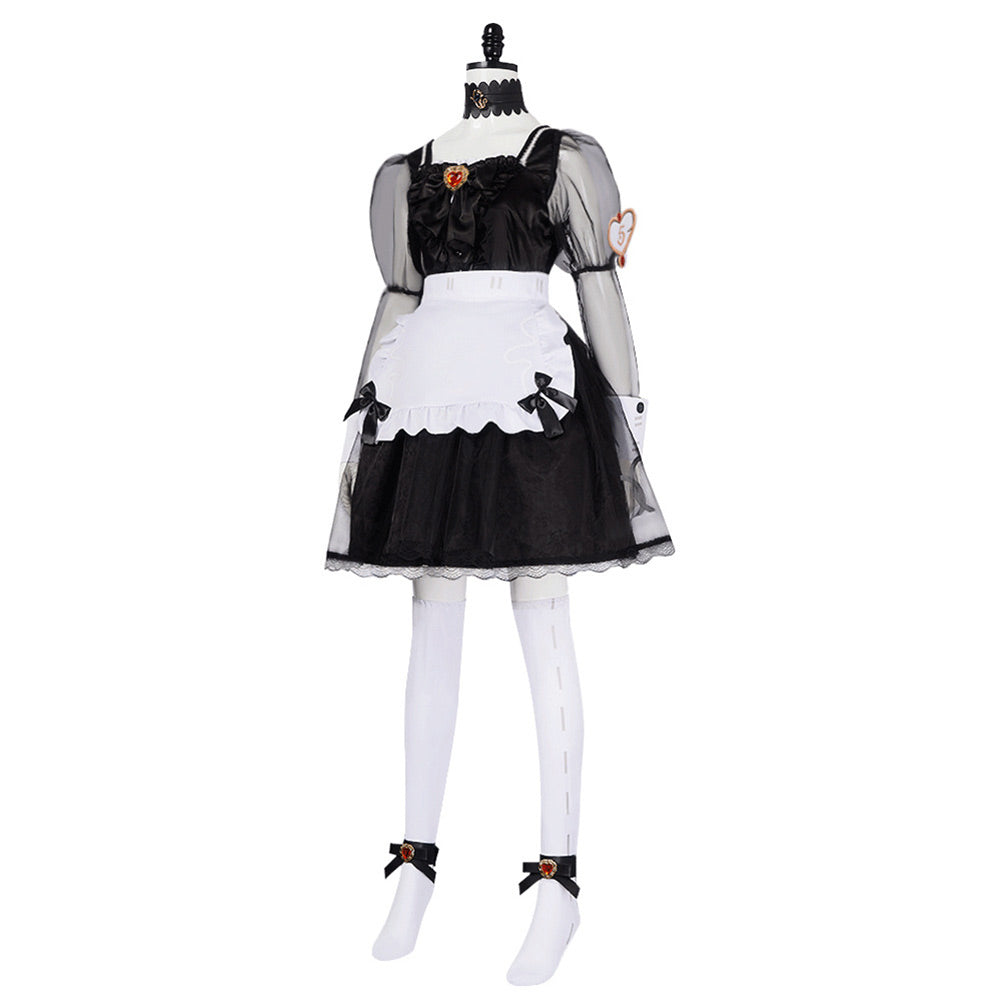 Identity V Priestess Crimson Robe Noire Cosplay Costume