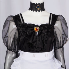 Identity V Priestess Crimson Robe Noire Cosplay Costume